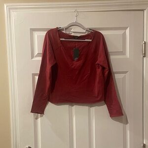 🧡 Women’s Wild Fable long sleeve crop top